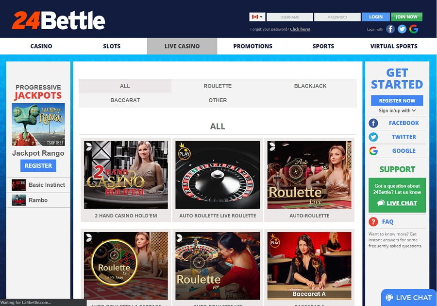 24Bettle Casino online España