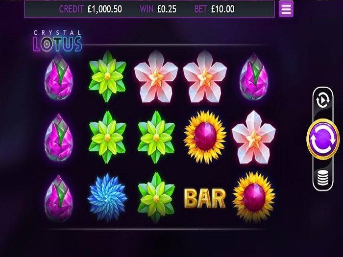 Crystal lotus slot game interface canada