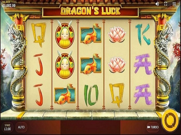 Dragons luck slot game by red tiger