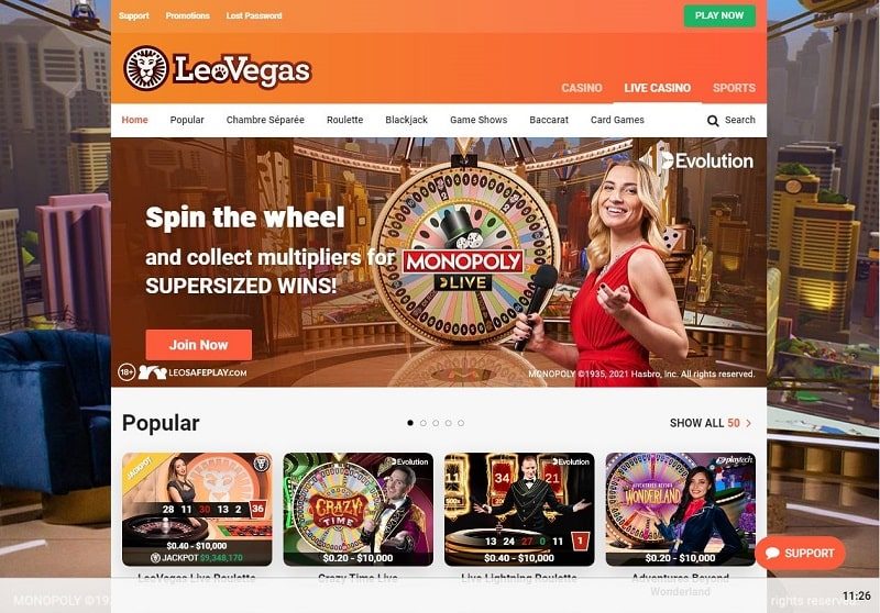 LeoVegas Casino review España