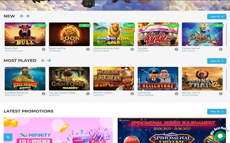 New games to play at Wolfy casino