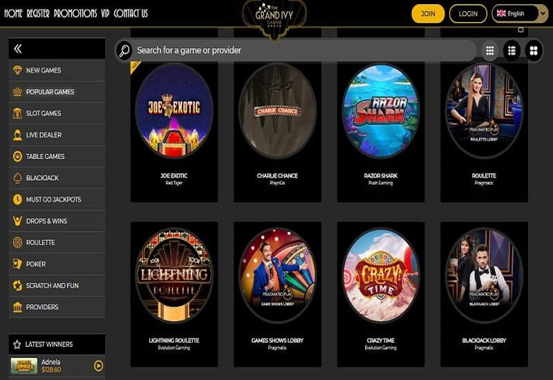 The-Grand-Ivy-Casino-online-slots-and-live-casino-games