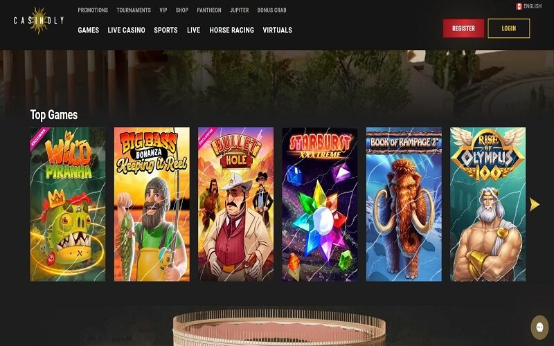 casinoly casino homepage in canada